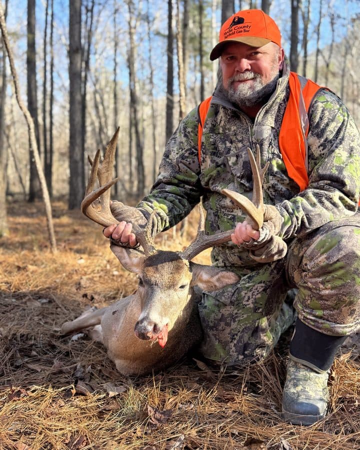 A member’s whitetail harvest shared on Hunting Club